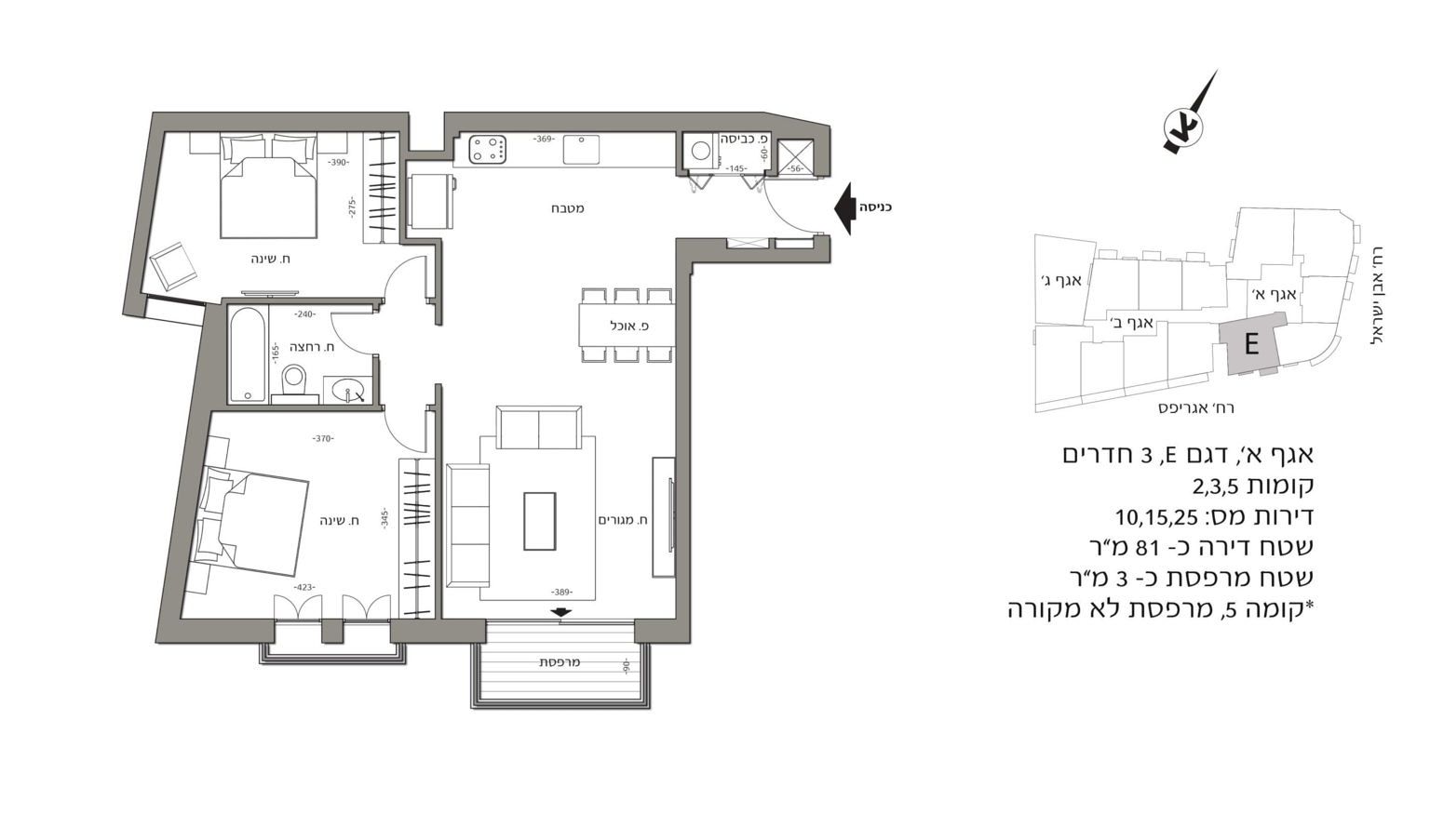 תכנית דירה 2111