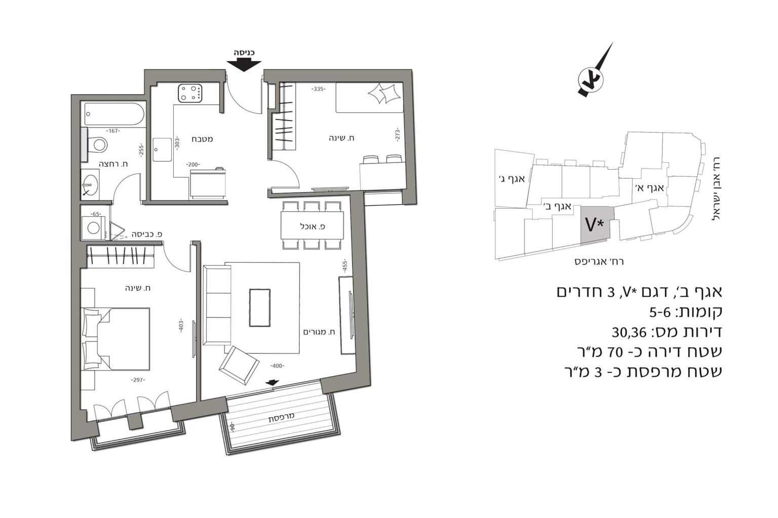 תכנית דירה 2106