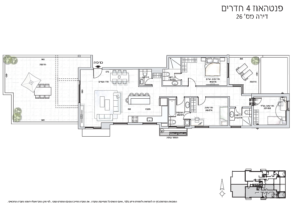 תכנית דירה 998