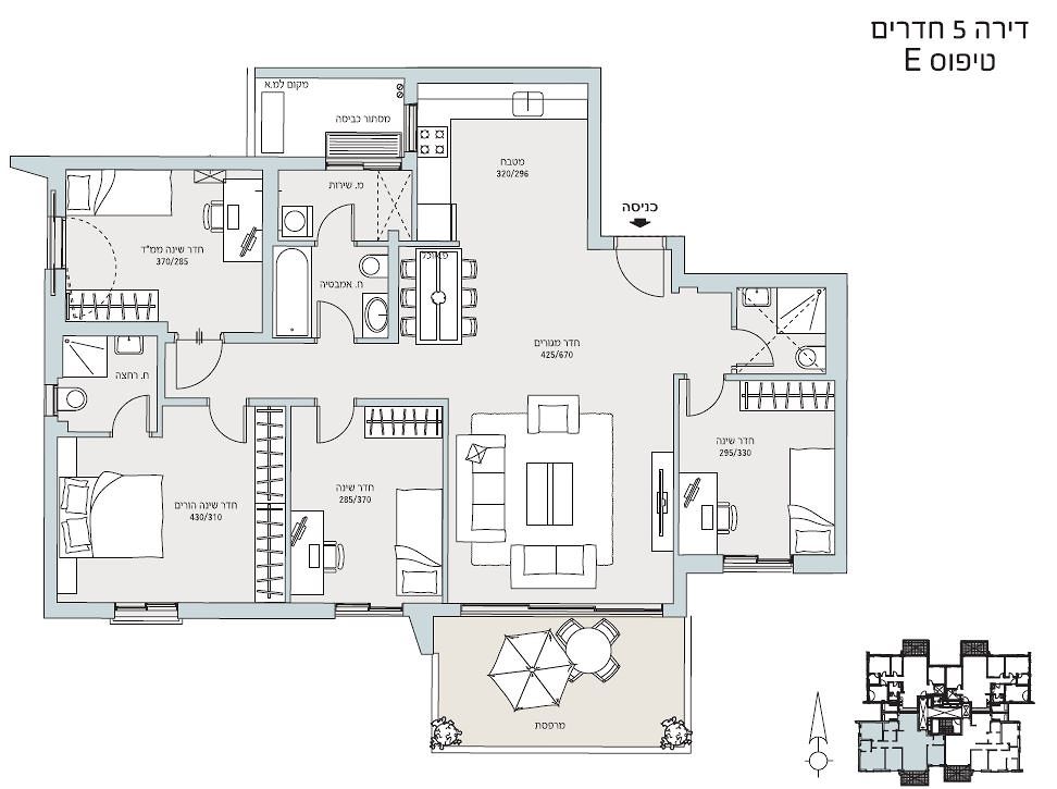 תכנית דירה 279