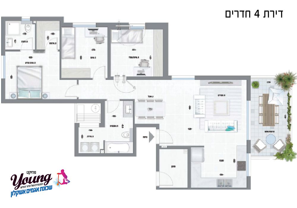 תכנית דירה 1715