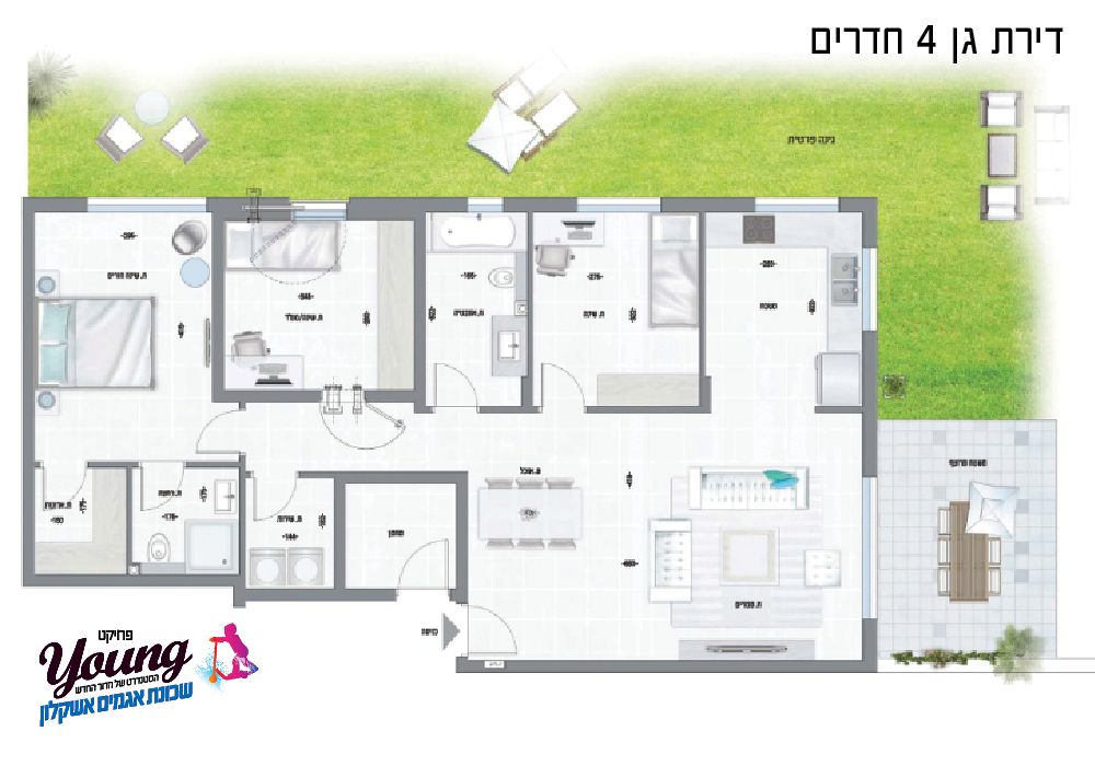 תכנית דירה 1719
